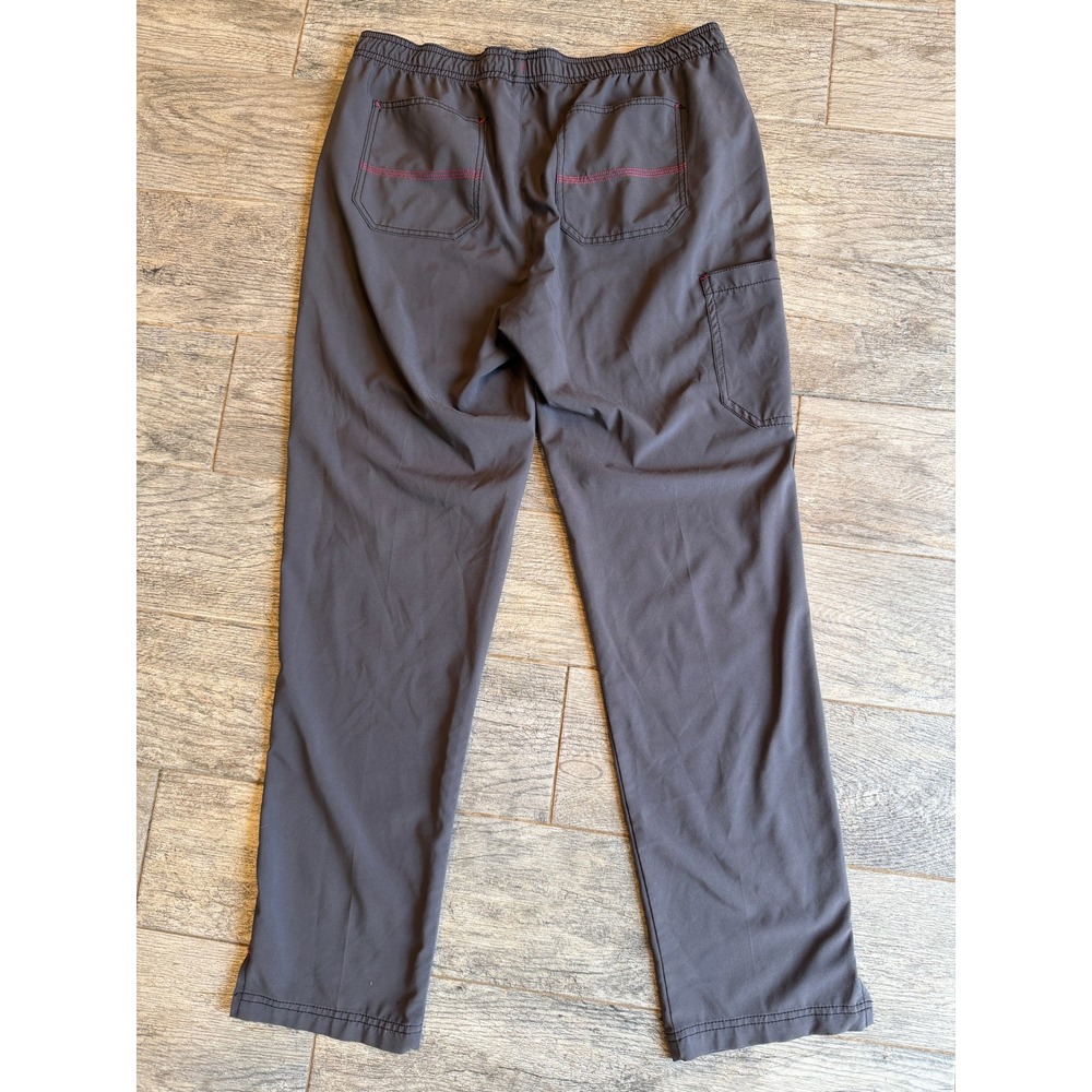 Carhartt Force Scrub Pants Large Grey Cargo Medical Nursing Womens Utility - Picture 2 of 14